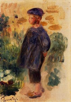 皮埃爾 奧古斯特 雷諾阿 Portrait of a Kid in a Beret